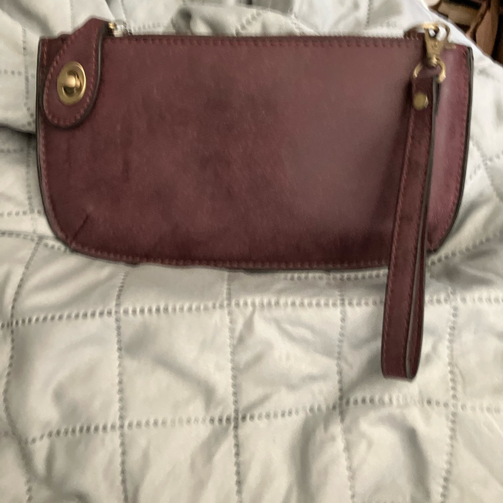 Joy Wristlet, Red Violet